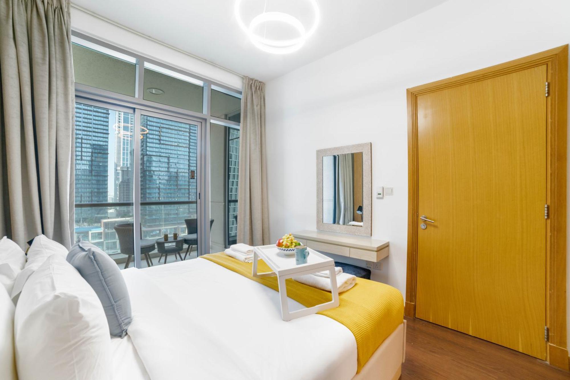 Vacay Lettings - Iris Blue Spectacular Marina View Apartment Dubai Exteriör bild